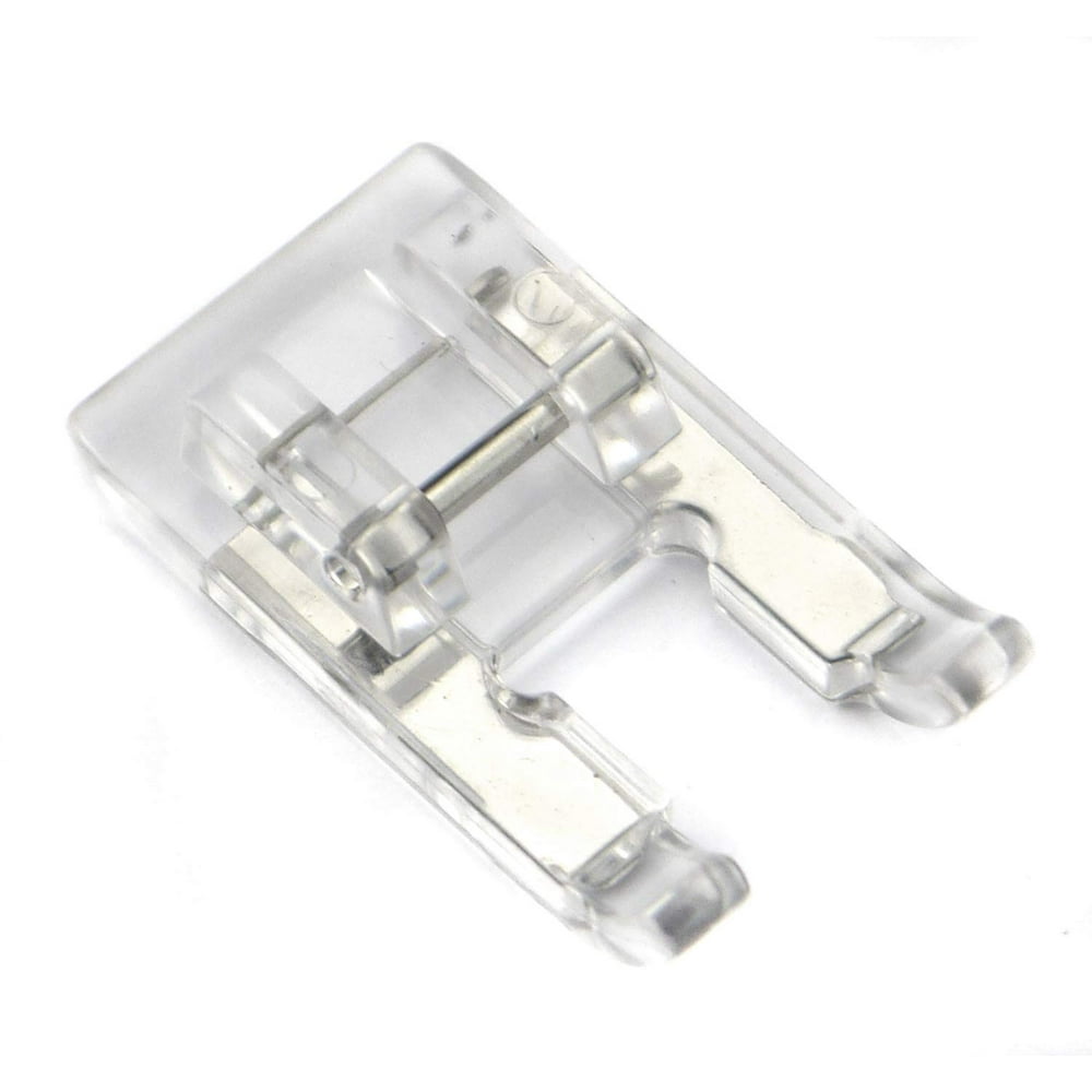 DREAMSTITCH 5mm Clear Open Toe Satin Stitch Presser Foot for All Low