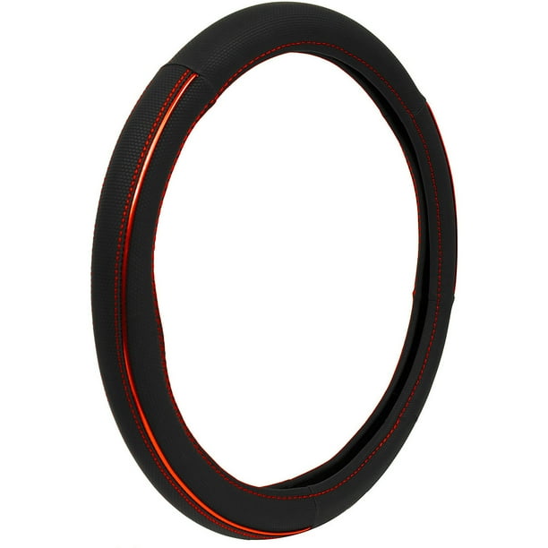 Auto Drive Steering Wheel Cover, Sport Red