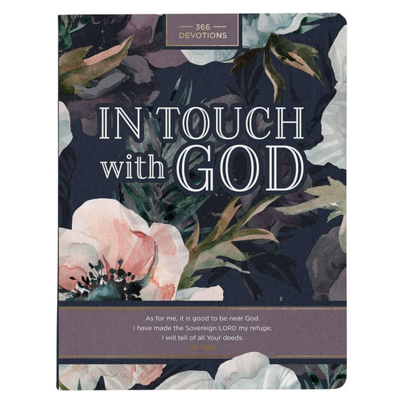 Devotional in Touch with God Floral Softcover Jan., (Paperback)