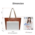 thumbnail image 2 of SENDEFN Tote Bags with Zipper Leather Purses and Handbags for Women Large Hobo Shoulder Bag, 2 of 6