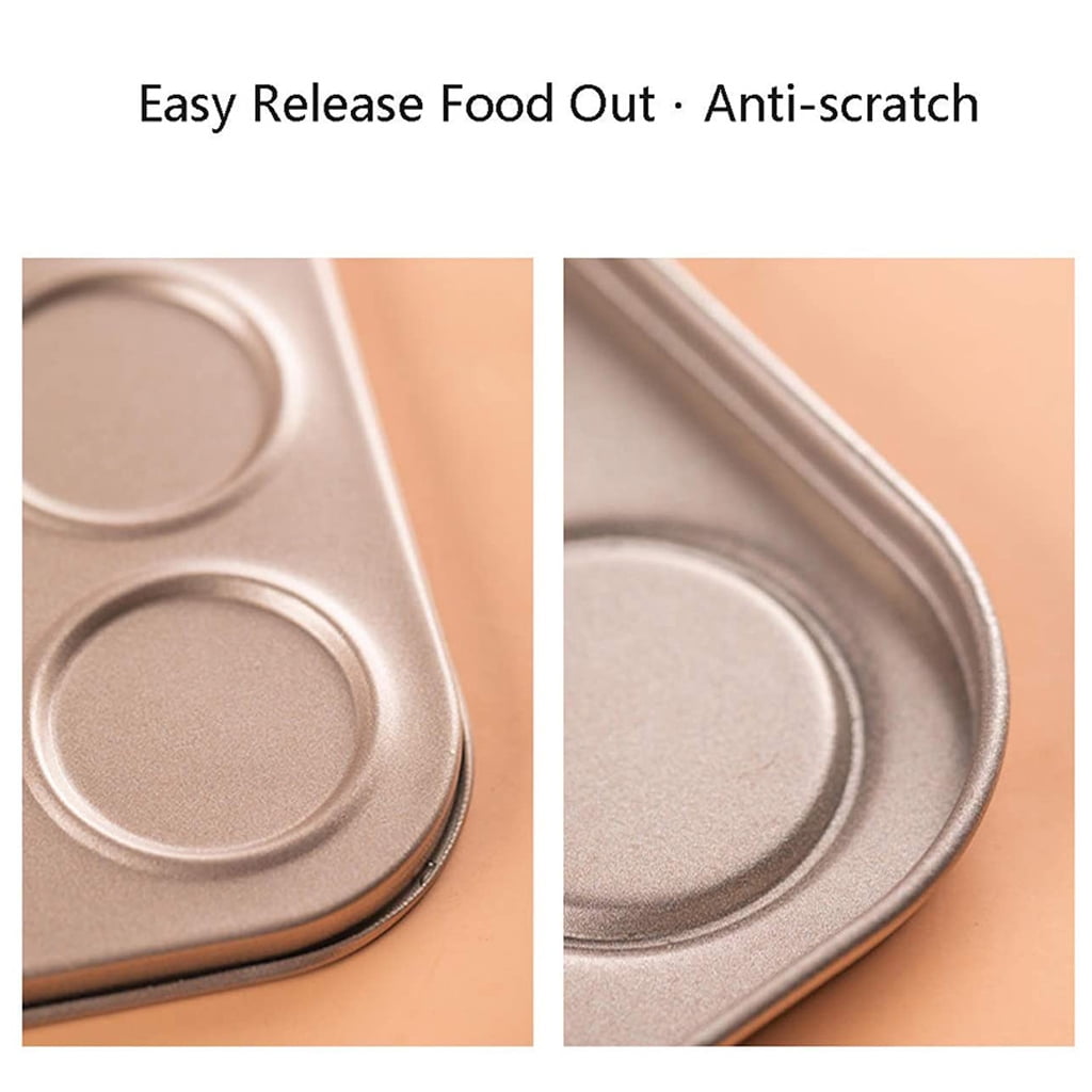 35 Cup Cookie Sheet Macaron Pan Baking Tray Cookie Sheet for Oven Baking Champagne Gold Baking Mold Macaron Baking Gift