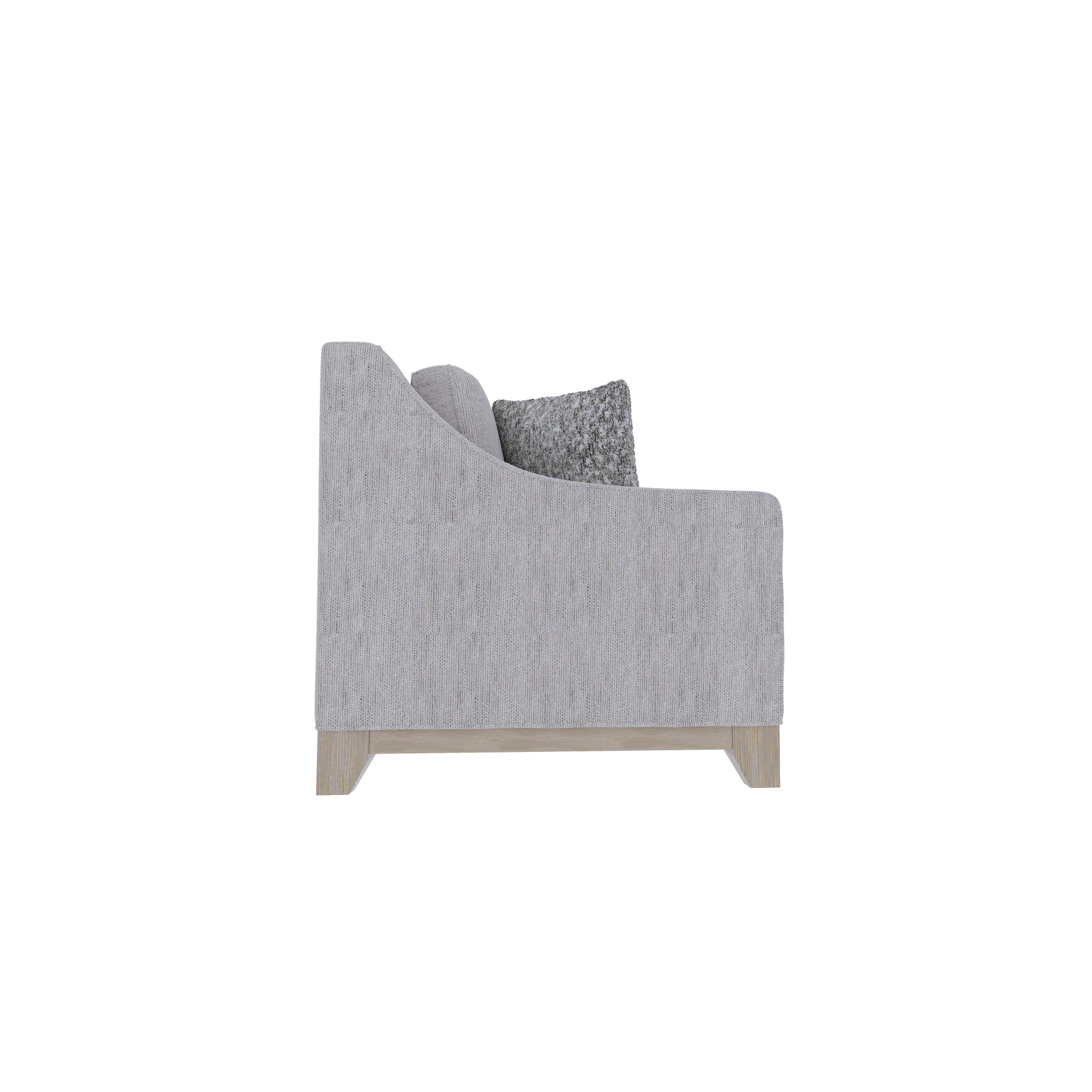 LiviNest 84 Inch Fabric Sofa 3 Seater: Quick Assembly Casual Style & Foam Cushion - Home Office Furniture for Remote Workers & Small Spaces