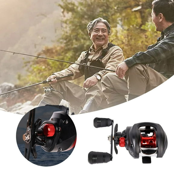 MixMart Baitcasting Reel 18 1 Bearings Baitcasting Fishing Reel High Speed 7.2: 1 Gear Ratio Brake System Baitcaster Reel