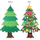thumbnail image 4 of Felt Christmas Tree Kids DIY Xmas Santa Claus Tree Gift Merry Christmas Decor 2024 Noel Tree Happy New Year 2023 Natal Tree, 4 of 4