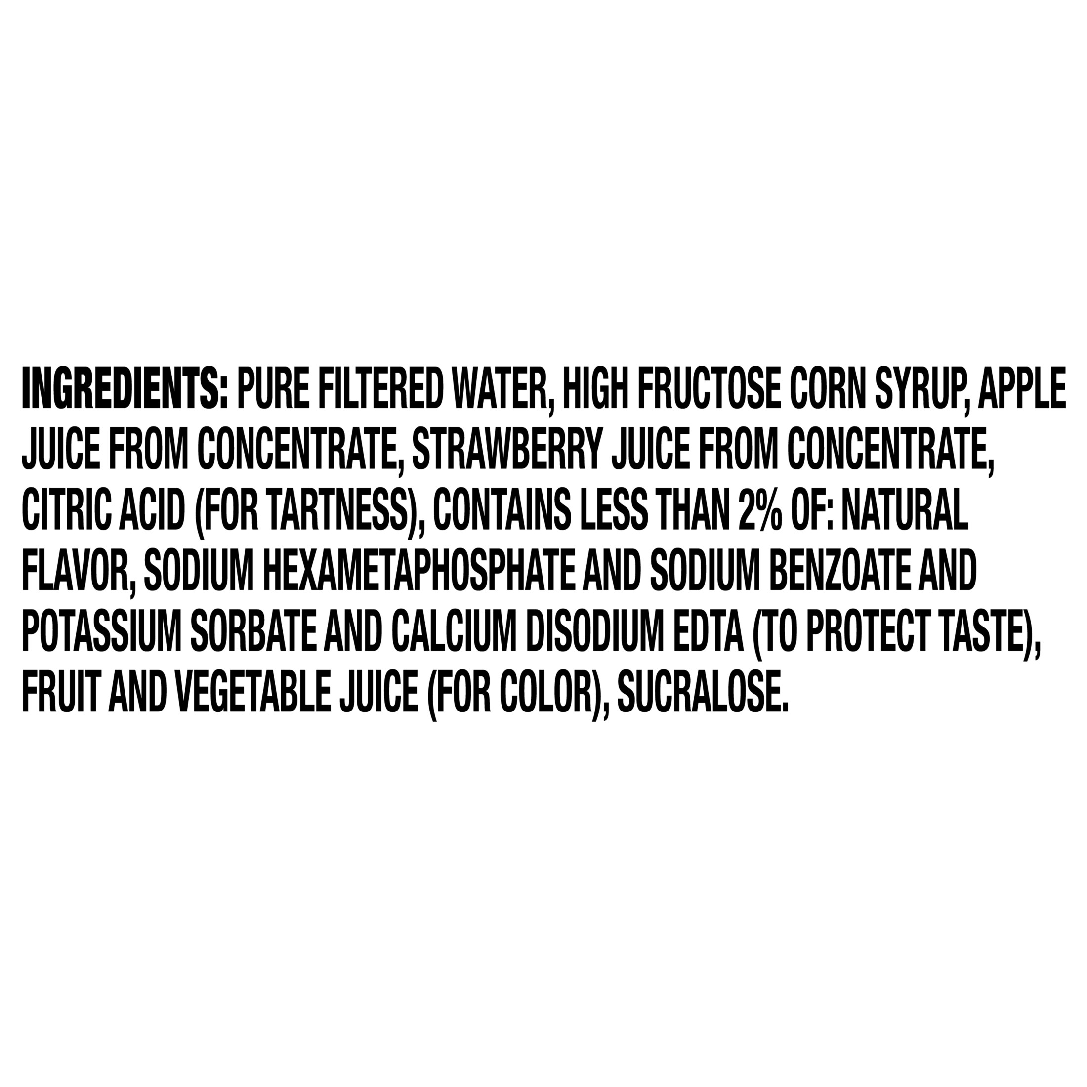 Minute Maid Aguas Frescas Strawberry Fruit Juice, 16 fl oz Can