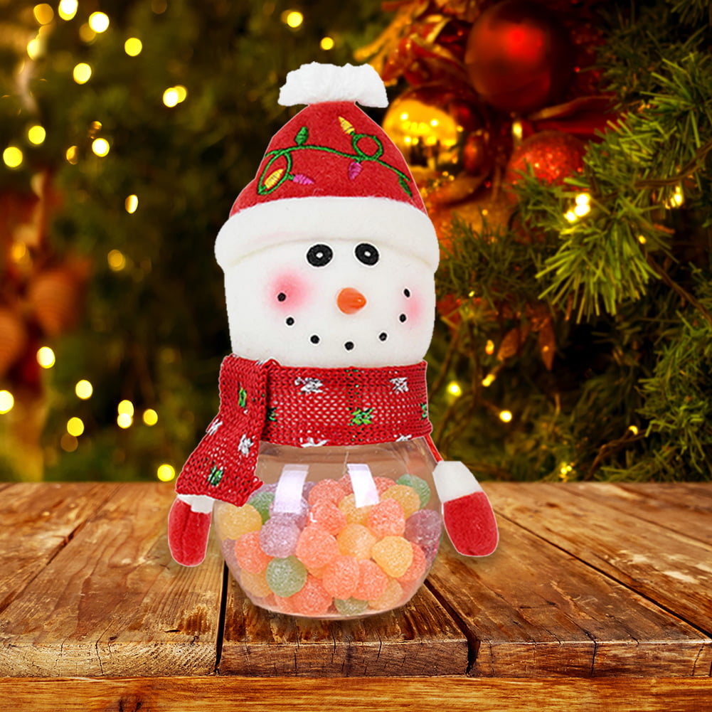 Details about   Translucent Snowman Holder with Red or White Candle Holiday Decor