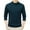 Dark Blue, variant on Men's Solid Sweater Long Sleeve Mock Neck Knit Basic Pullover Base Layer Gray L