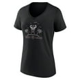 thumbnail image 2 of Women's Black Inter Miami CF Hometown Collection Logo V-Neck T-Shirt, 2 of 3