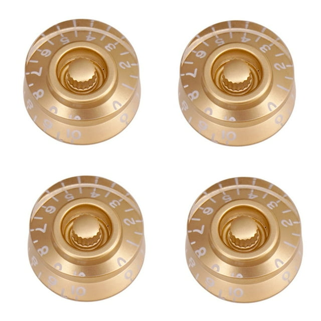 4Pcs Multi Color Lp Electric Guitar Volume Tone Knob Top Hat Speed Control Knobs