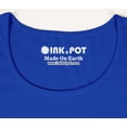 thumbnail image 5 of Inkdotpot Personalized Womens Tshirt Top Just MarriedWeddingAnnouncement Shirt, 5 of 8