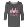 thumbnail image 5 of Qertyioot Chandail en Molleton Décontracté de Noël pour Femmes, Manches Longues Col Rond Imprimé Ample, 5 of 5