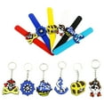 thumbnail image 1 of PENGXIANG 12PCS Per Set PVC Gel Halloween Pirate Theme Keychain Purse Bag Pendant Decoration Hanging Keychain Accessory, 1 of 6