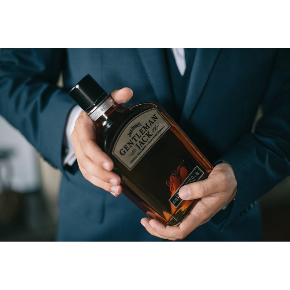 Gentleman Jack Bottle12 Inch BY 18 Inch Laminated Poster With Bright