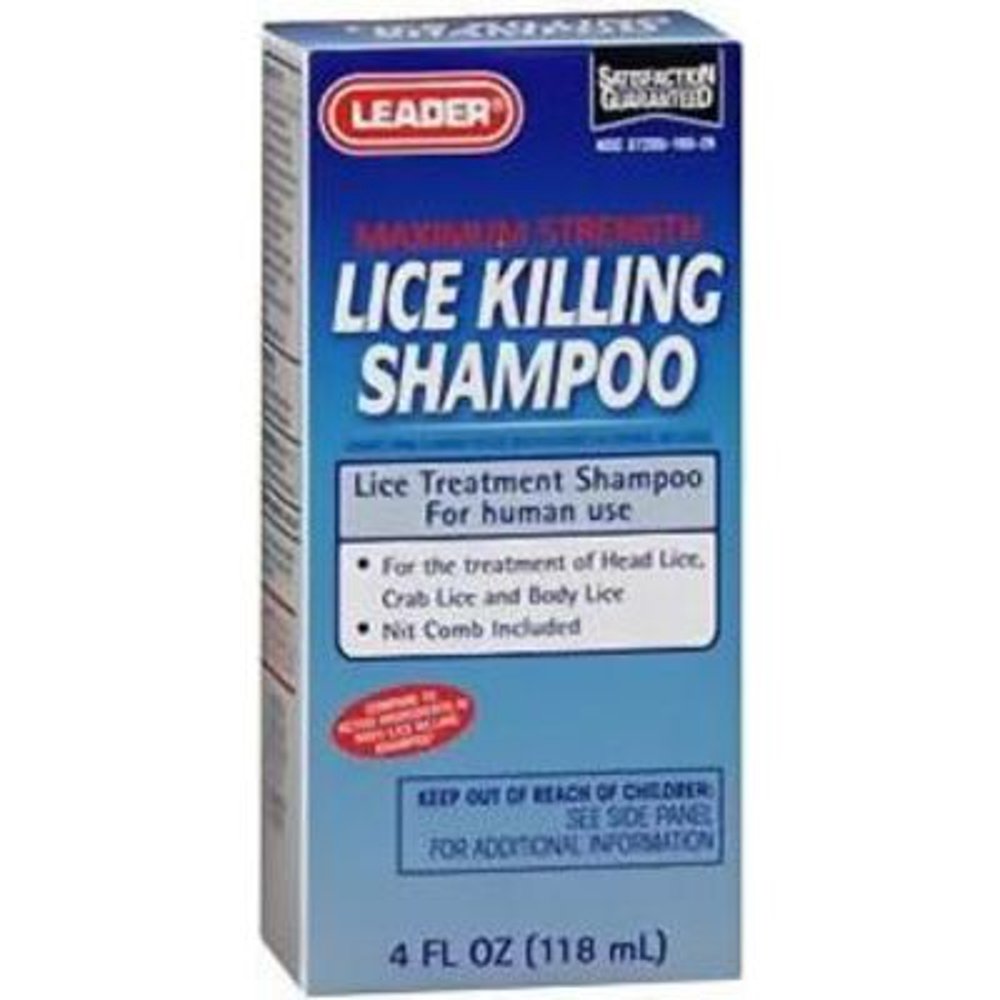 Leader Lice Killing Shampoo 4 oz, EA/1