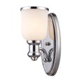 thumbnail image 1 of ElkGroup International Brooksdale 1-Light Sconce In Polished Chrome, 1 of 1