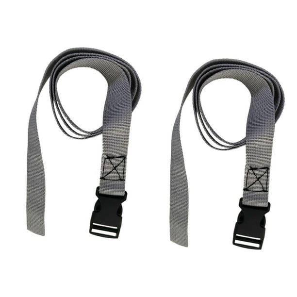 2 Correas Para Cinturón De Equipaje, Color Negro, Para Malet | Cuotas