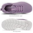 thumbnail image 3 of Rumpra Women Step-In Slip On Walking Sneakers, Hands-Free No-Bend Design, Breathable Knit Lightweight Shoes, Cushioned EVA Non-Slip Outsole for Work & Daily Wear, 3 of 7