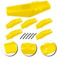 thumbnail image 1 of 5 Sets Ice Fishing Auger Cover Hand Auger Blades Protector with Strap, 1 of 8