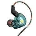 thumbnail image 3 of Methold Auricular con cable HiFi Auricular Escuchar música Juego Jugar Auriculares intrauditivos Cyan Type3 NO3, 3 of 6