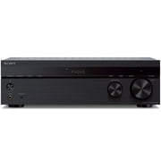 Sony 2-Channel Stereo Receiver with SS-CS5M2 Bookshelf Speakers (Pair, Black) and Accessories Bundle (5 Items)