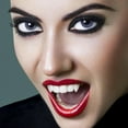 thumbnail image 4 of FRCOLOR  Realistic Fangs Teeth Vampire Easy to Put Halloween Costumes Decorations, 4 of 8