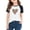 Black, variant on Girls Raglan T-Shirt Black Sleeve Leopard Print Heart Stretch Casual Tee for Girls 4-16Y Sizes 110-170,Size 9 T