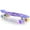 Starry, variant on Merkapa 22" Inch Complete Mini Cruiser Skateboard with Colorful LED Light up Wheels for Beginners Youths Boys Kids (Rainbow)