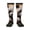 2 Black-1, variant on Forest Panda Print Thigh High Socks Extra Long Stretchy Sock Women Over Knee High Opaque Stocking Daily Wear