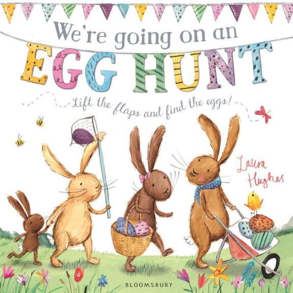 Pre-Owned We're Going on an Egg Hunt: A Lift-the-Flap Adventure (The Bunny Adventures) Paperback