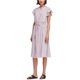 thumbnail image 2 of DKNY Vestido a media pierna con botones y mangas acampanadas para mujer, Púrpura, Grande DKNY Mediodía, 2 of 2