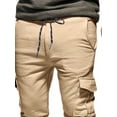 thumbnail image 3 of Gvmfive Mens Casual Solid Color Cargo Pants Combat Outdoor Military Trousers, 3 of 6