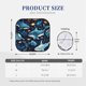 thumbnail image 3 of Fotbe Playful Whales Underwater Scene Juego de 2 Piezas de Parasoles para Parabrisas | Bloqueador Solar para Auto | Accesorios Plegables para Protección Solar Interior-Large, 3 of 6