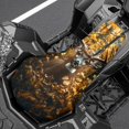 thumbnail image 3 of Renewold All-Weather ATV Seat Cover 25x10 Inch, Waterproof Heavy Duty 4 Wheeler Seat Cover ATV Accessories Decor for Yamaha Raptor 700, Polaris Sportsman 450/750, Deer Camo Hunting Forest Yellow, 3 of 7