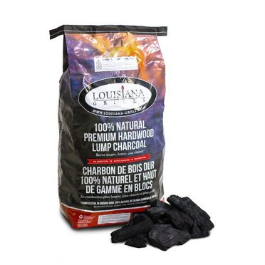 Louisiana Grills Premium Lump Charcoal, 20 lbs