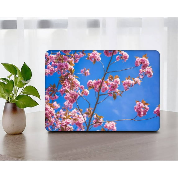 KSK KAISHEK Hard Case Only Compatible MacBook Pro 16 inchs( XDR Display Touch ID, 2021 2022 2023) + Black Keyboard Cover Model A2780 M2 & A2485 M1, Type C Flower 1238