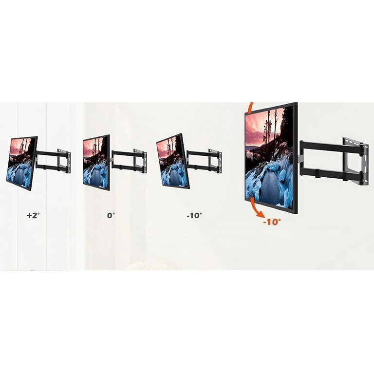 Mount Plus MP-L28-600 Soporte de pared para TV de brazo largo con brazo  articulado de extensión de 29 pulgadas | Se adapta a tamaños de pantalla de  32