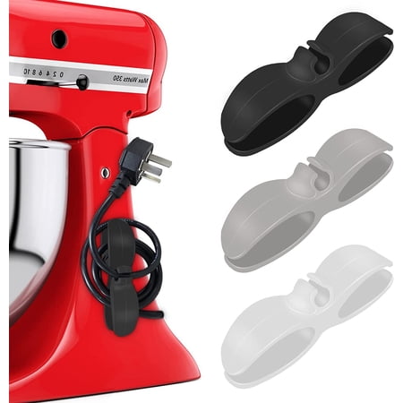 Cord Organizer for Appliances 3pcs Cords Winder Wrapper Appliance Home Kitchen Holder Keeper Power Organizers Wire Wrap Winders Stick On Mixer Blender Coffee Maker Pressure Cooker Air Fryer