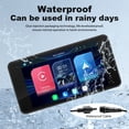 thumbnail image 5 of NURATIT 5-inch for Motorcycle with Wireless CarPlay & Android Auto, IP67 Waterproof Touch Screen, GPS Navigation, Supports Bluetooth, Siri, Google Assistant, Voice Control, 5 of 13