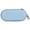 Light Blue, variant on Double Glasses Case, Binkne Dual Eyeglasses & Sunglasses Organizer with Clip Zipper Closure for Travel 2 Pairs Storage Box