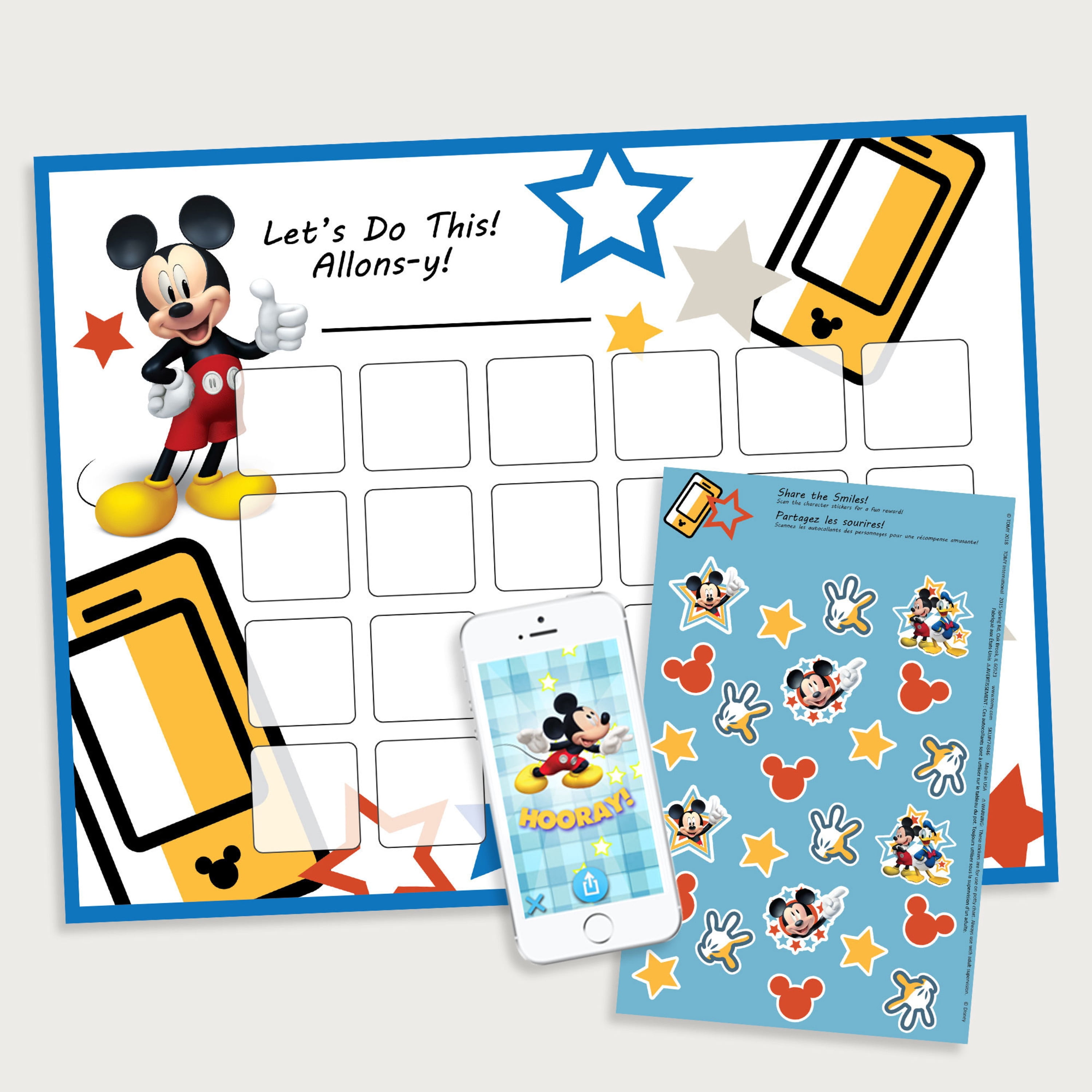 TOMY - Disney Mickey Mouse ImaginAction™ Potty and Trainer Seat
