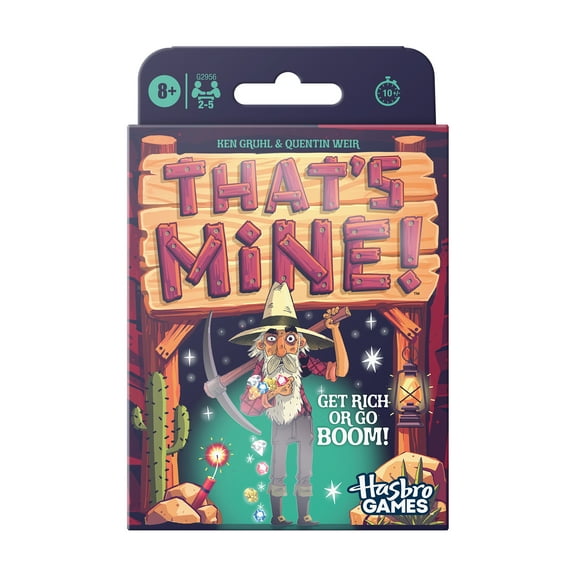 That’s Mine! Card Game for Kids, Teens, and Adults, 20 Mins., Family Games, Ages 8 