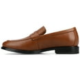 thumbnail image 2 of Vance Mens Phineas Comfort Slip-on Flexible Penny Loafer Dress Shoe, Widths Available, 2 of 9