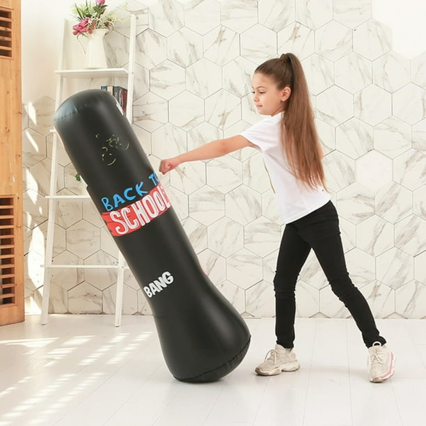 Saco de boxeo inflable para ninos saco de arena para entrenamiento Ehuebsd de boxeo Fitness gimnasio en casa Walmart en linea