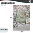 thumbnail image 4 of Stupell Industries Bohemian Cozy Cat Reading Canvas Art, 30 x 45, by Lanie Loreth, 4 of 8