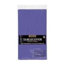 Purple Plastic Table Cover (Each) - Party Supplies