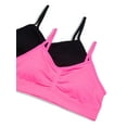 thumbnail image 2 of Maidenform Sweet Nothings Girls Ruched Crop Seamless Bra, 2-Pack, Sizes (XS-XXL), 2 of 4