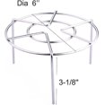 thumbnail image 3 of Soporte para Olla a Presión TANGJMXG Salvamanteles Acero Inoxidable Plata, 3 of 5
