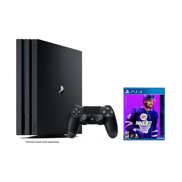 Disorder File feel PlayStation 4 Pro 1TB Jet Black 4K HDR Gaming Console Bundle With NHL 20 -  2019 New PS4 Game! - Walmart.com