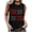 Black-1, variant on AnuirheiH American Flag Tank Tops for Women 4th of July Clothes Sleeveless Patriotic Shirts Summer Women American Flag Tank Tops USA Flag Stars Stripes Printed Sleeveless T-Shirt Tee Tops