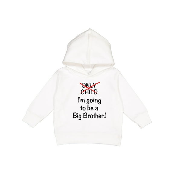 Inktastic I'm Going to Be a Big Brother Toddler Hoodie